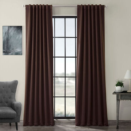 See Pole Pocket Java Blackout Curtain More Images