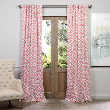 See Casablanca Rose Blackout Curtain More Images