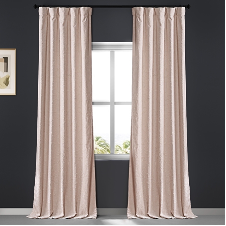See Aurora Embroidered Cotton Crewel Curtain More Images
