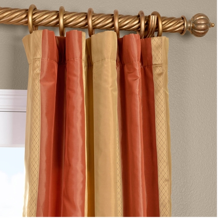 Somerset Silk Stripe Curtain