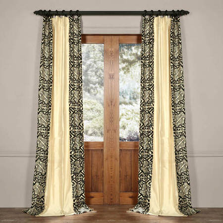 See Plazzo Royale Silk Curtain More Images