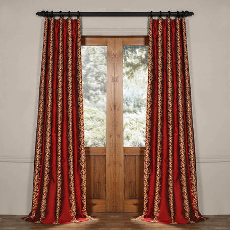 See Dahlia Silk Curtain More Images