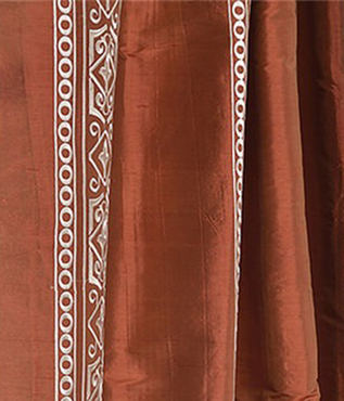 See Istanbul Cayenne Silk Swatch More Images