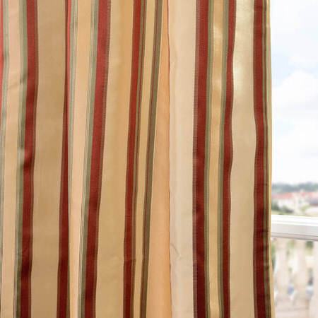 Toscano Silk Taffeta Stripe Swatch