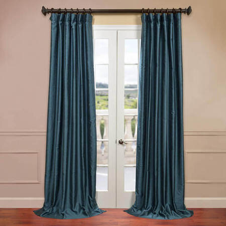 See Fiji Yarn Dyed Faux Dupioni Silk Curtain More Images