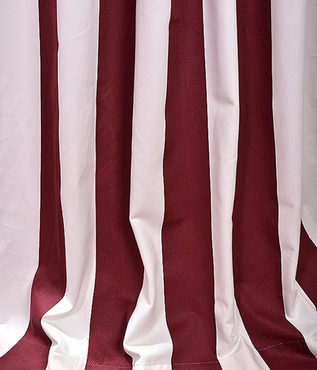 See Cabana Burgundy Printed Cotton Swatch More Images