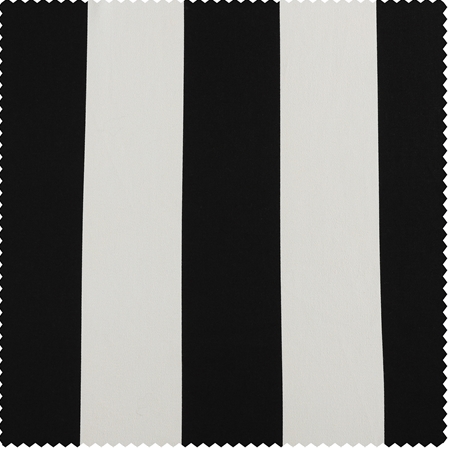 See Cabana Black Printed Cotton Swatch More Images