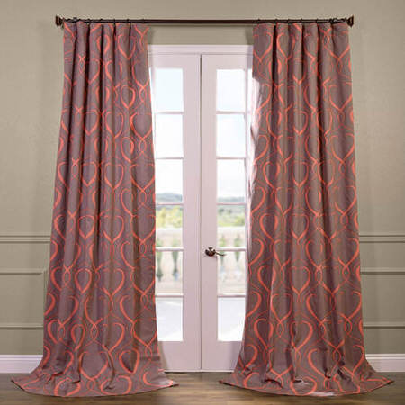 See Panama Printed Cotton Curtain More Images
