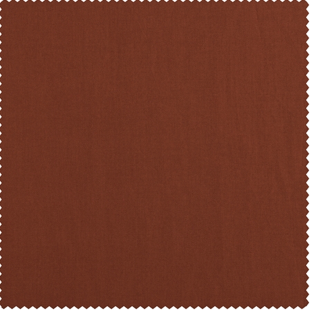 See Bombay Rust Cotton Twill Swatch More Images