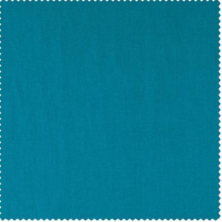 See Capri Teal Cotton Twill Swatch More Images