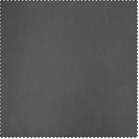 See Graphite Faux Solid Taffeta Swatch More Images