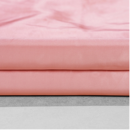 See Flamingo Pink Faux Silk Taffeta Swatch More Images