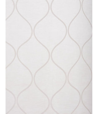 See Palazzo White Banded Sheer Swatch More Images