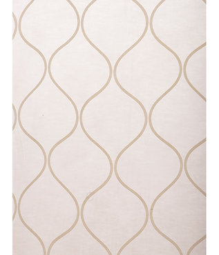 Palazzo Gold Banded Sheer Swatch