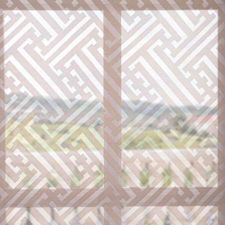 See Zara Taupe Patterned Sheer Swatch More Images