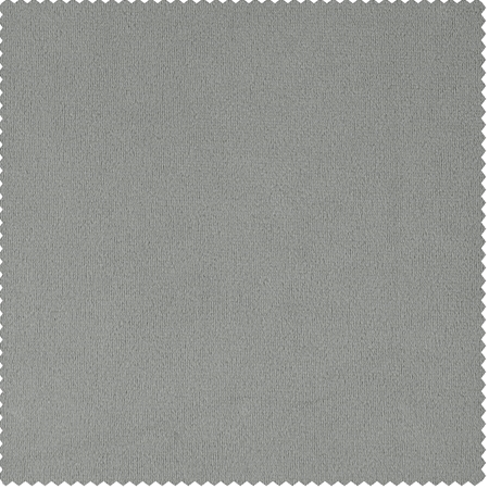 Signature Silver Grey Blackout Velvet Swatch