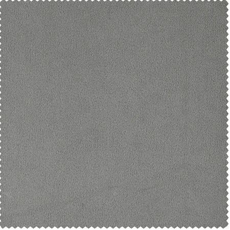 Signature Silver Grey Double Wide Velve Swatch