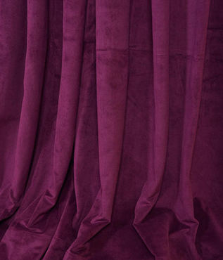 See Signature Eggplant Double Wide Velvet Swatch More Images